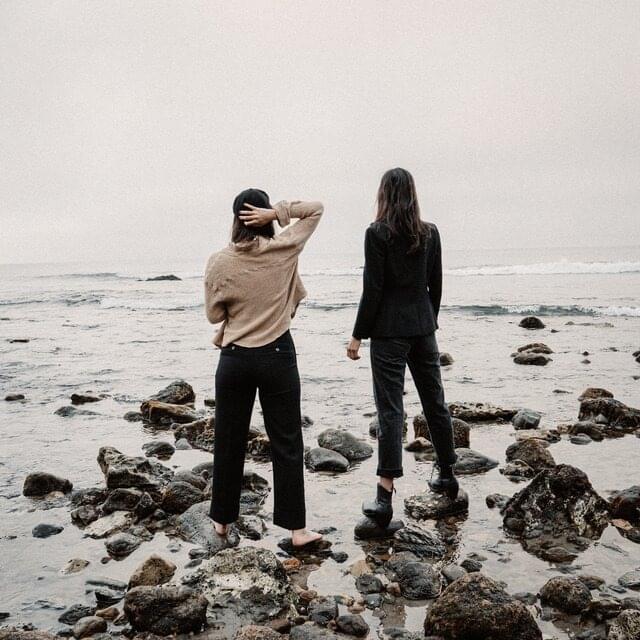 Album cover art for "Love the Ones Who Leave You" by Meg & Dia