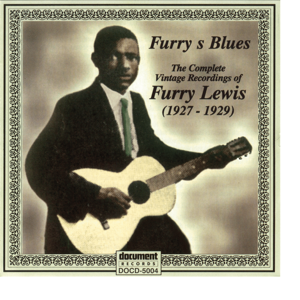 Cover image for Furry’s Blues: The Complete Vintage Records of Furry Lewis (1927-1929)