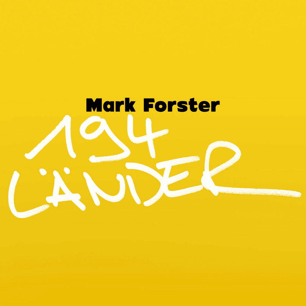 Album cover art for "194 Länder" by Mark Forster