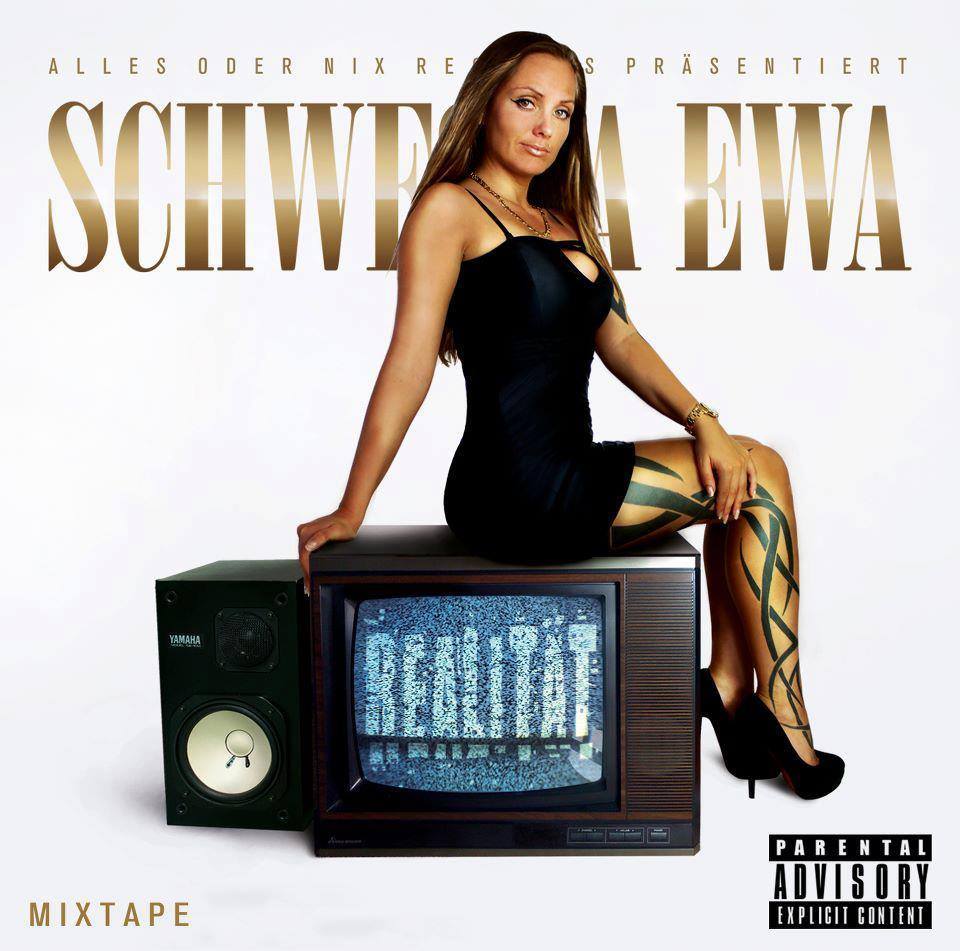 Album cover art for "Peep Show" by Schwesta Ewa & XATAR