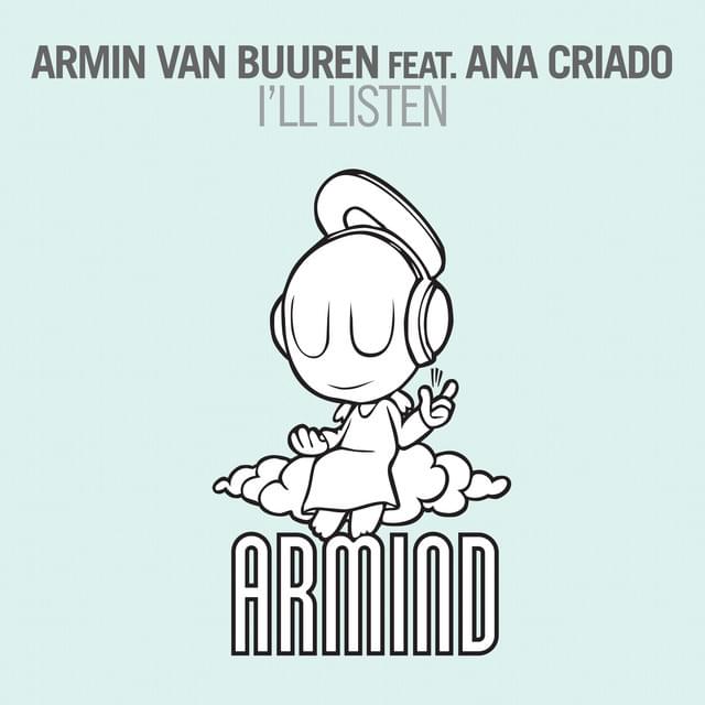 Album cover art for "I’ll Listen" by +Mas Label & Ana Criado