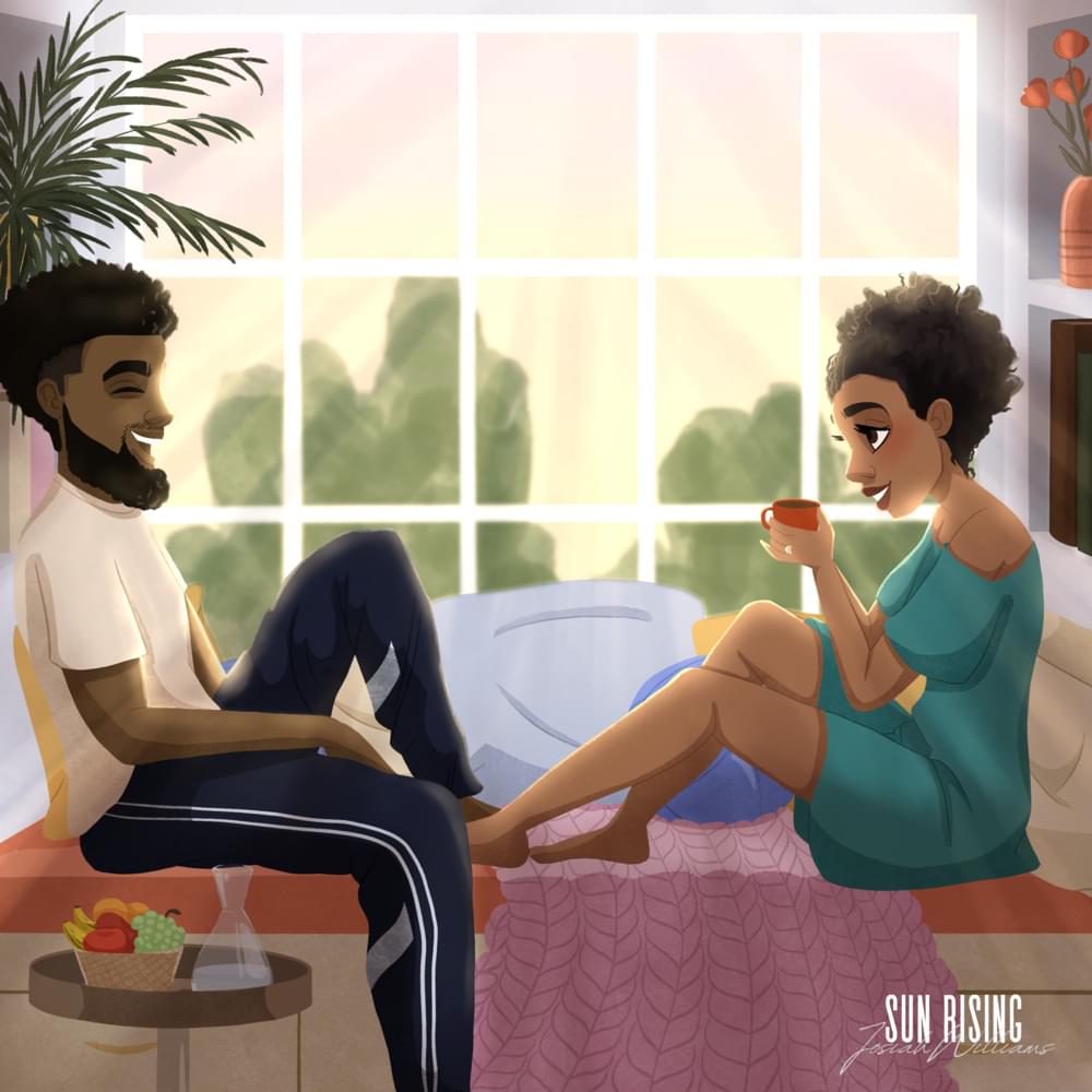Album cover art for "Sun Rising" by Josiah Williams