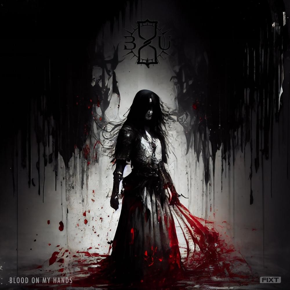 Album cover art for "Blood on My Hands" by Beyond Unbroken