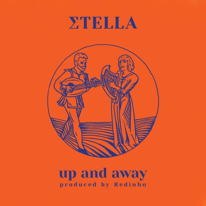 Album cover art for "Up and Away" by Σtella
