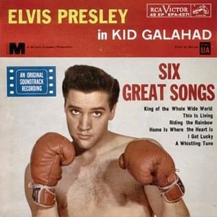 Album cover art for "I Got Lucky" by Elvis Presley