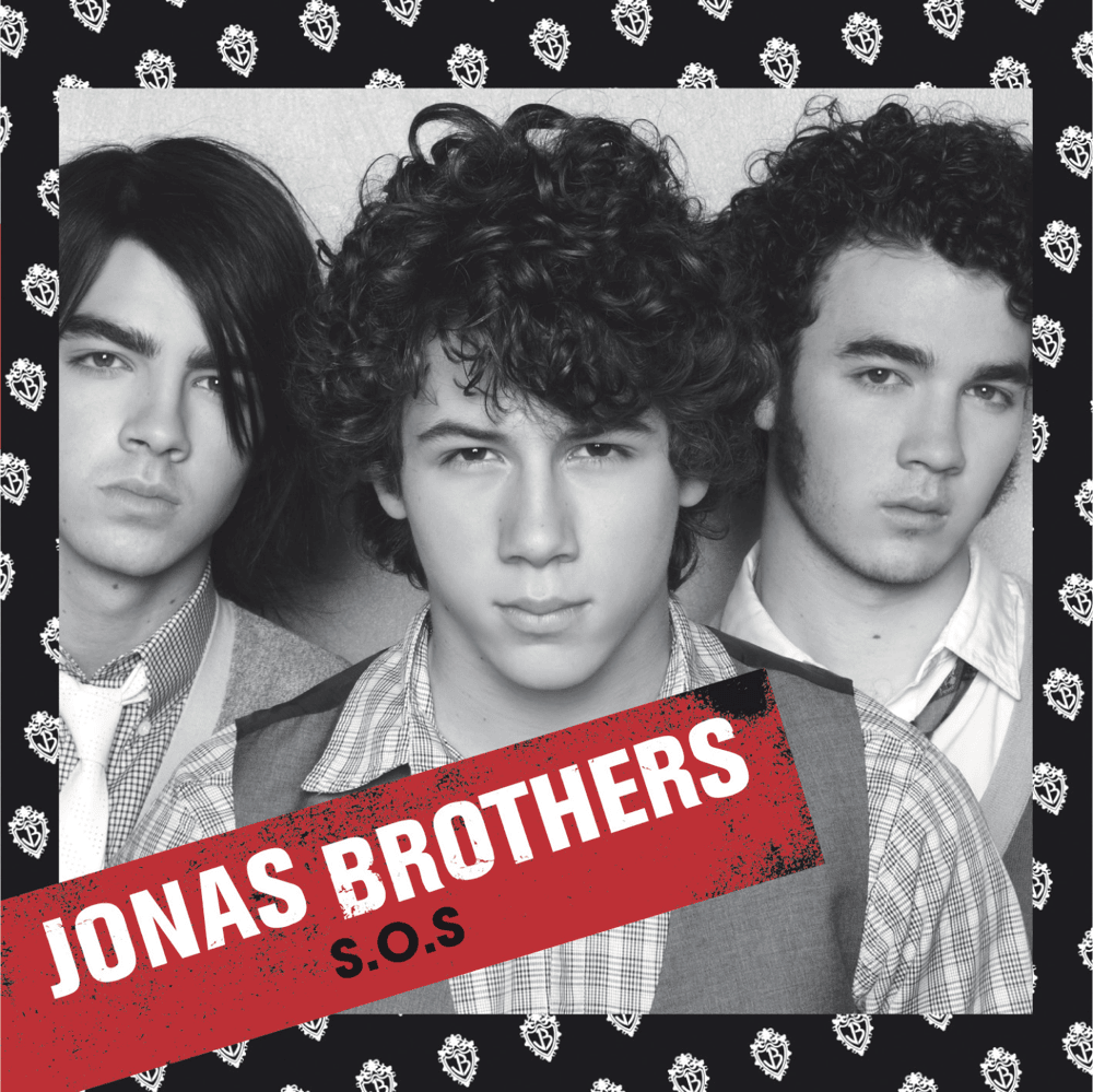 Album cover art for "S.O.S." by Jonas Brothers