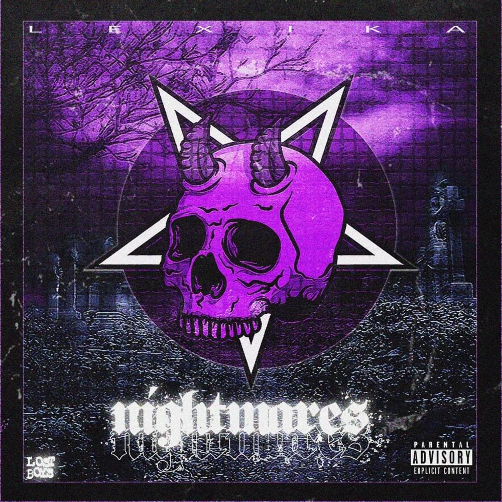 Album cover art for "Nightmares" by LEX