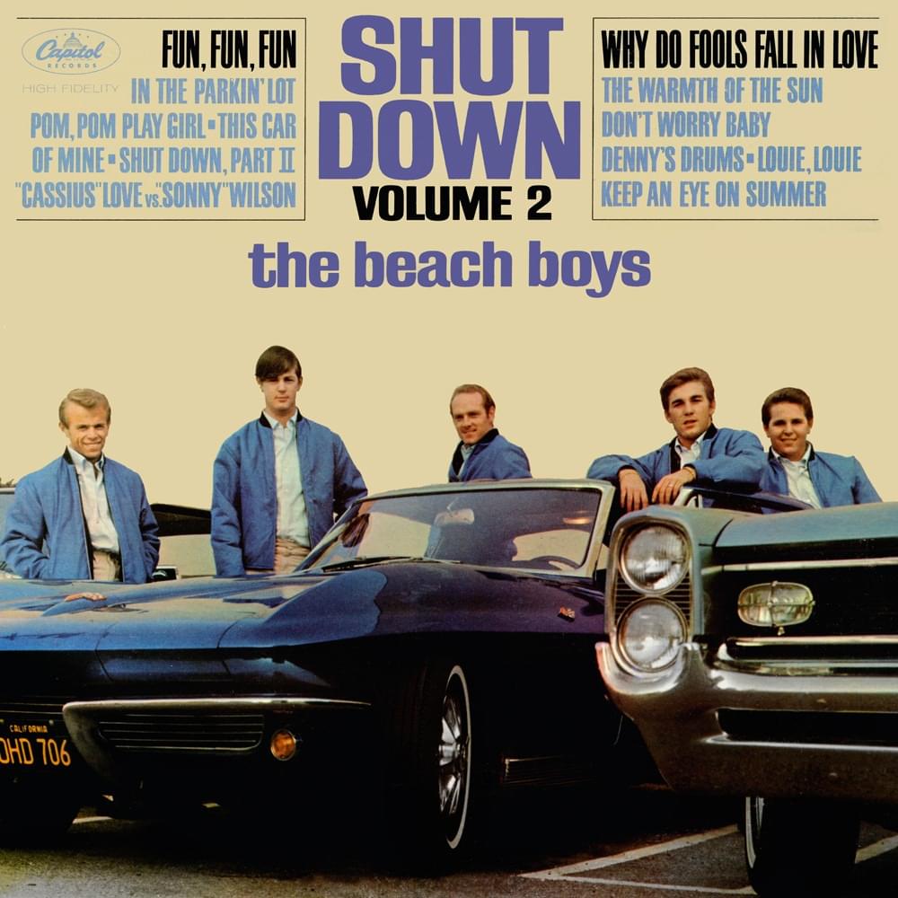Album cover art for "Why Do Fools Fall In Love" by The Beach Boys