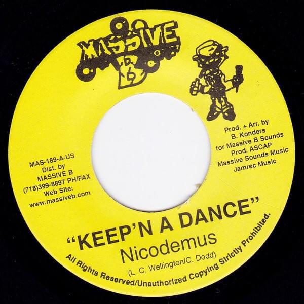Album cover art for "Keepin A Dance" by Nicodemus