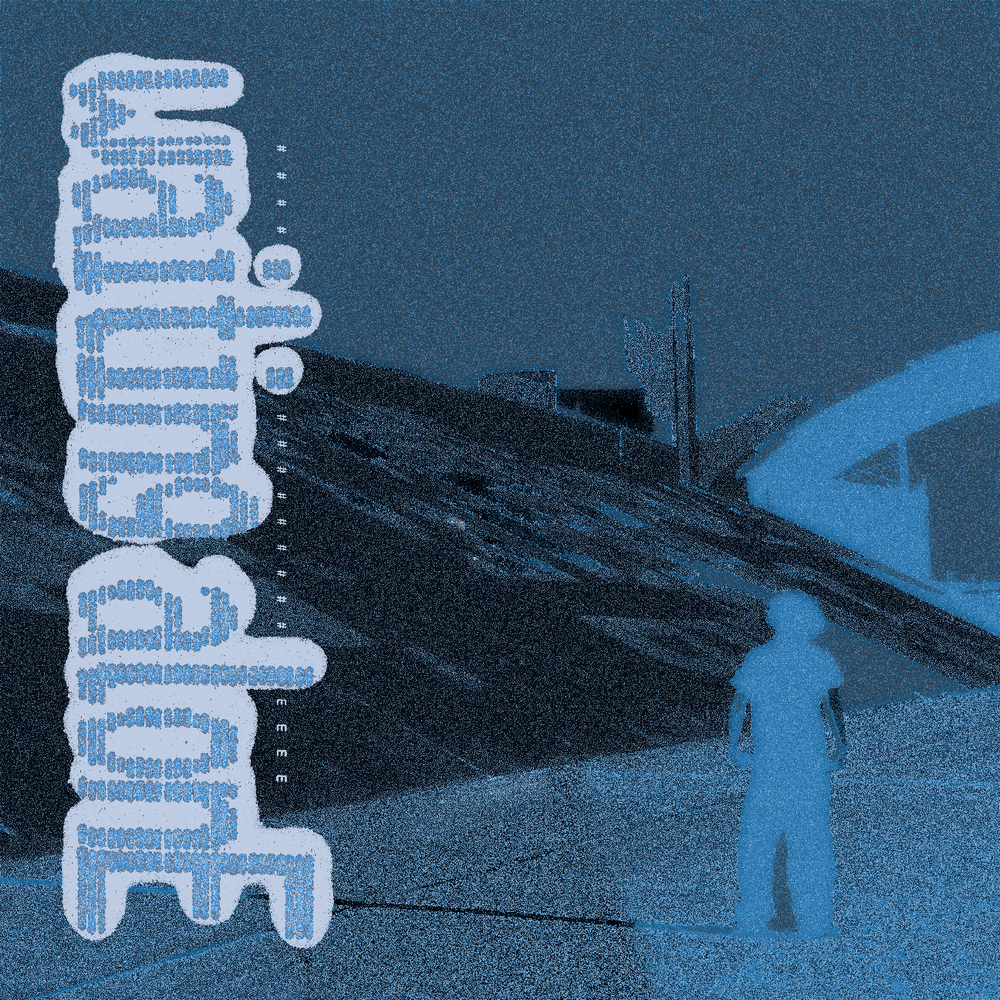 Album cover art for "waiting alonE" by Riovaz & Kanii