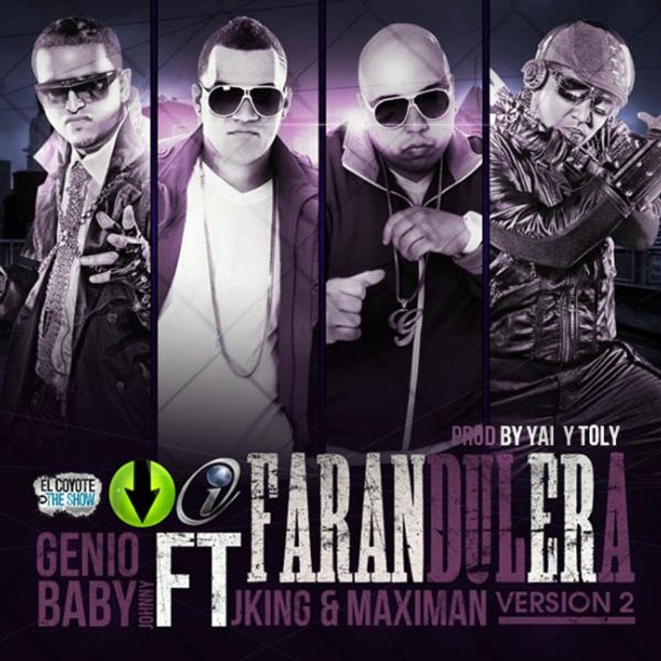 Album cover art for "Farandulera 2" by J-King & Maximan & Genio La Musa & Baby Johnny