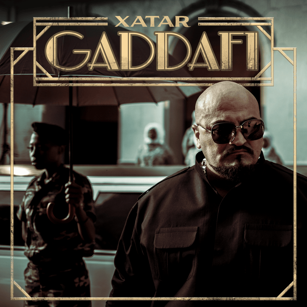 Album cover art for "Gaddafi" by XATAR