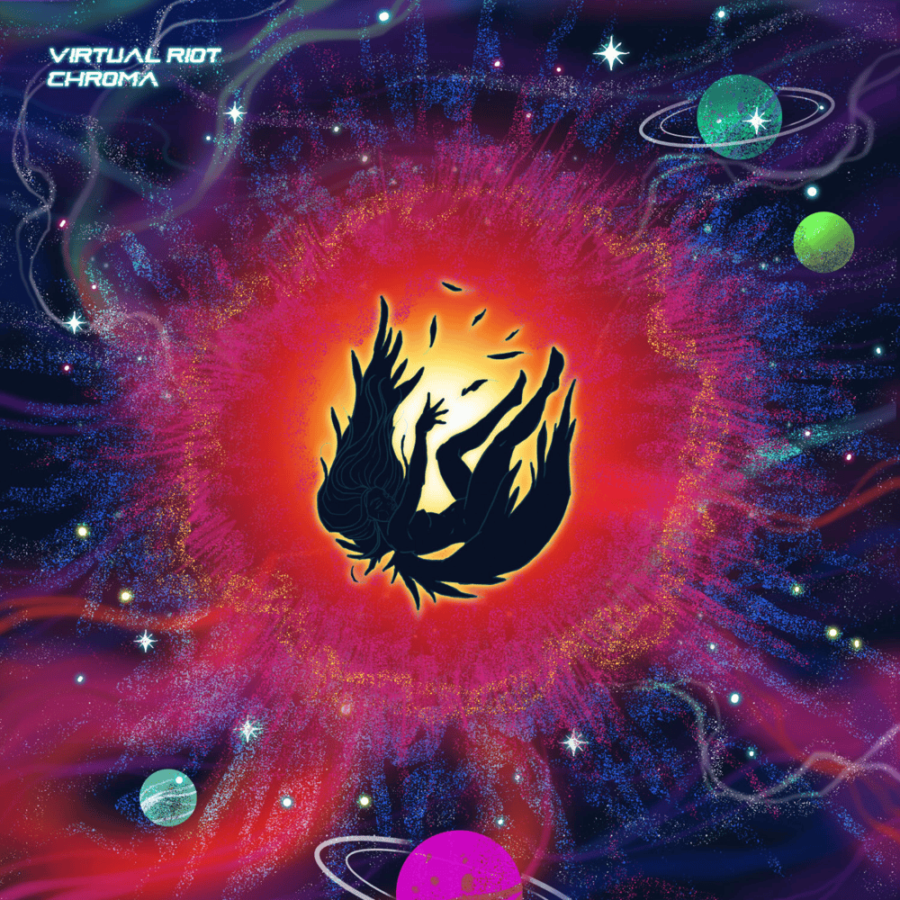 Album cover art for "CHROMA" by Virtual Riot