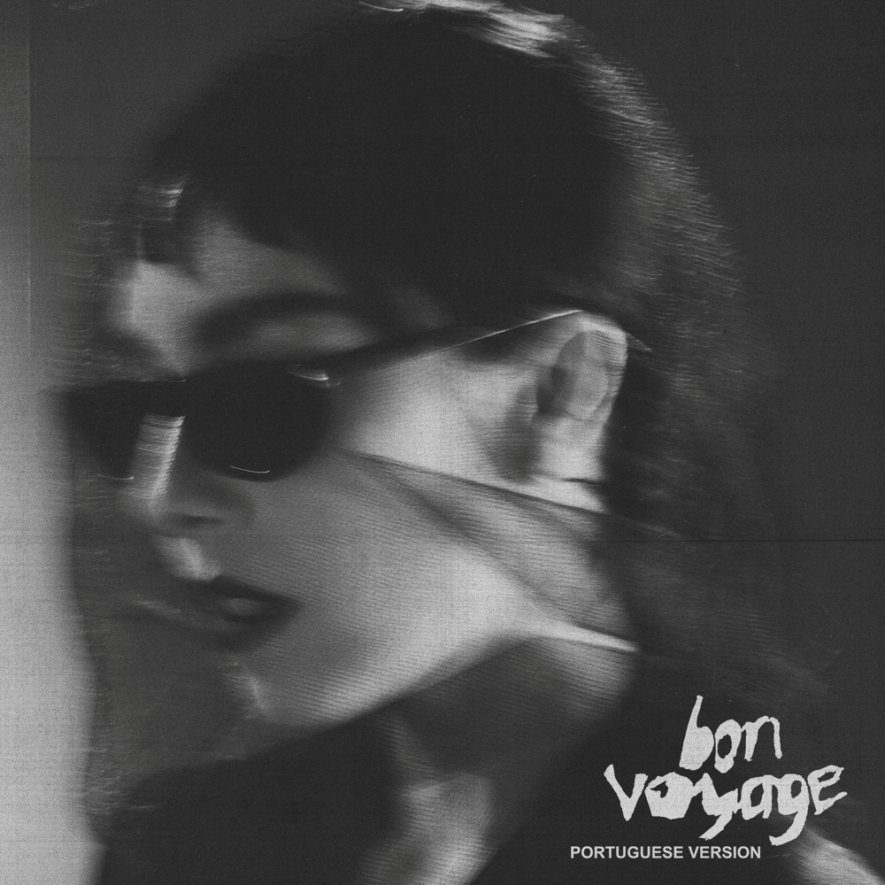 Album cover art for "Bon Voyage (Portuguese Version)" by Allie X