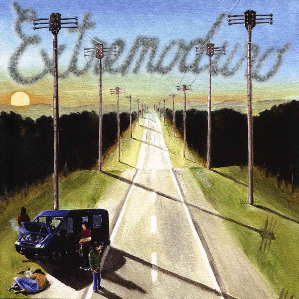 Album cover art for "Extremaydura (Versión 2004)" by Extremoduro