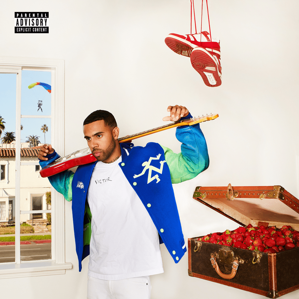 Album cover art for "STRAWBERRY LOUIS VUITTON" by VIC MENSA & Thundercat & Maeta