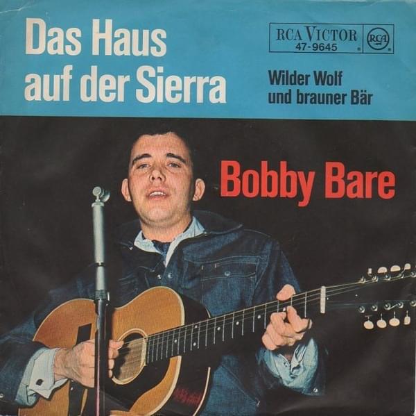 Album cover art for "Das Haus Auf Der Sierra" by Bobby Bare