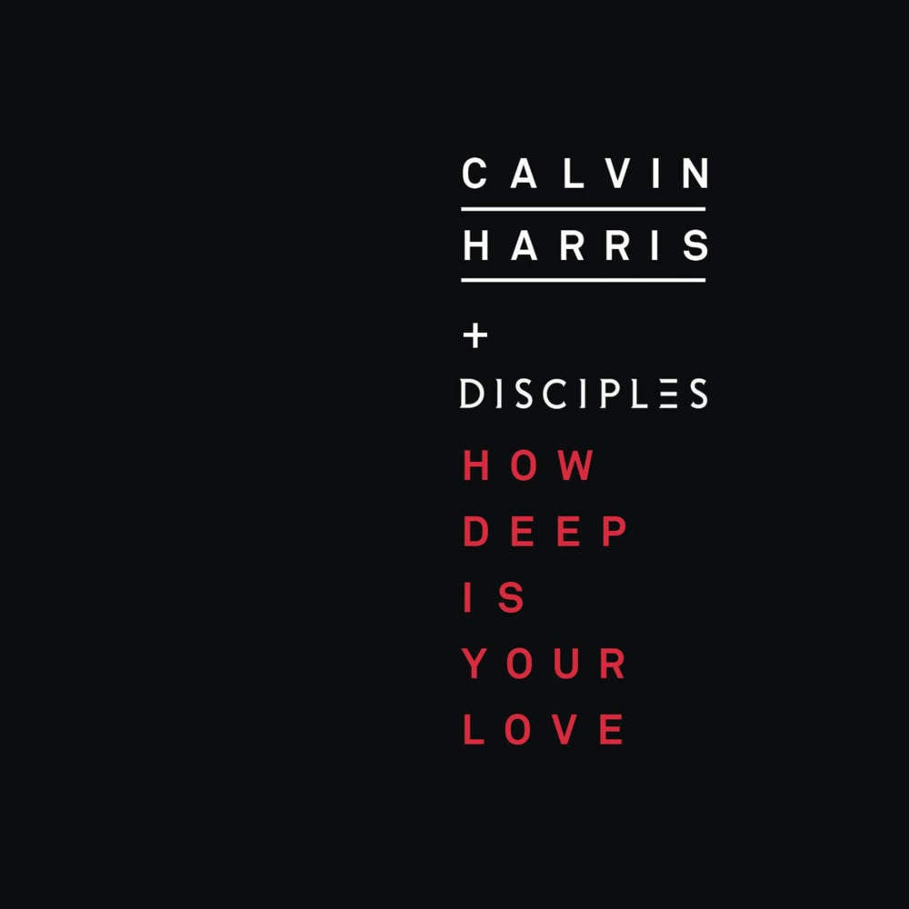 Album cover art for "Calvin Harris & Disciples - How Deep Is Your Love (Tradução em Português)" by Genius Brasil Traduções