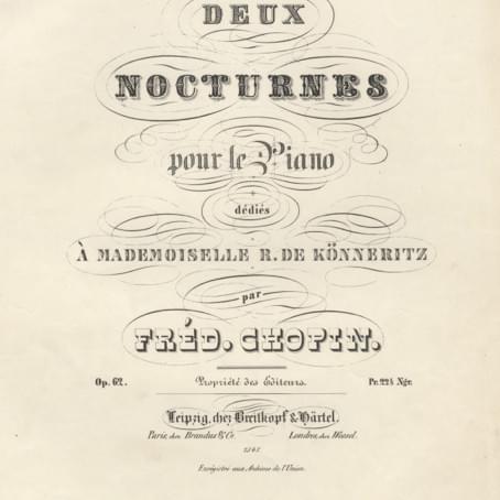 Cover image for Nocturnes, Op. 62