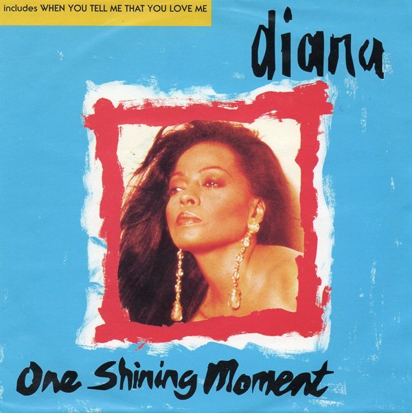Album cover art for "One Shining Moment" by Diana Ross