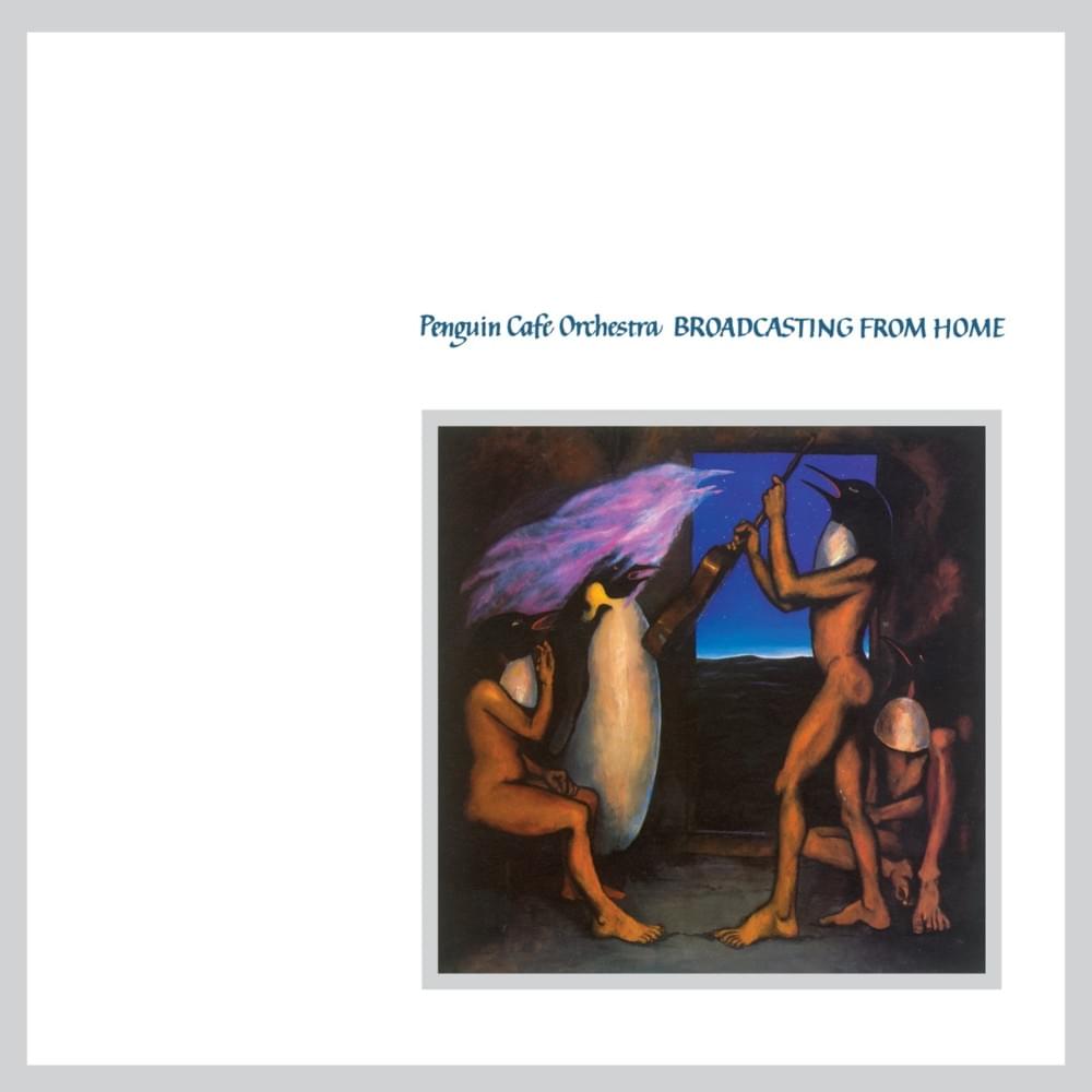 Album cover art for "Music for a Found Harmonium" by Penguin Cafe Orchestra