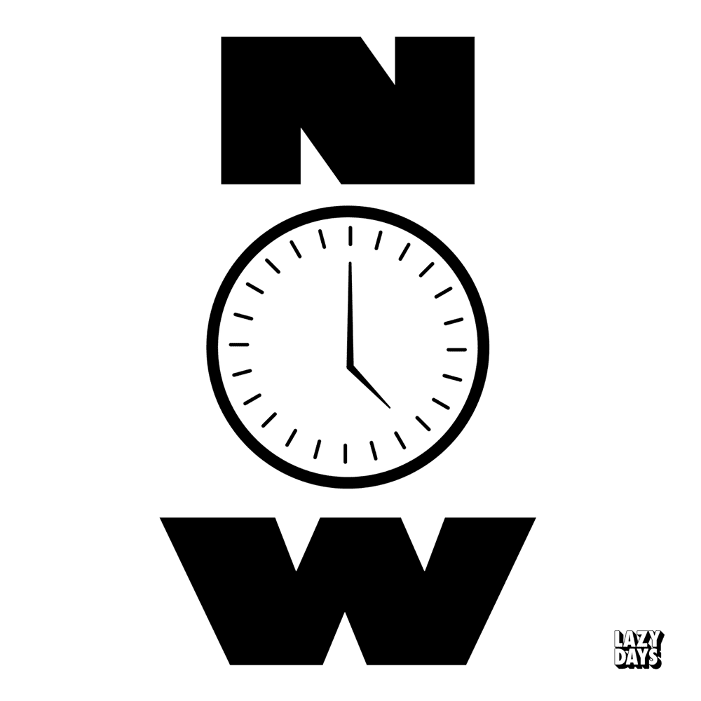 Album cover art for "The Time Is (Now)" by ​atDusk