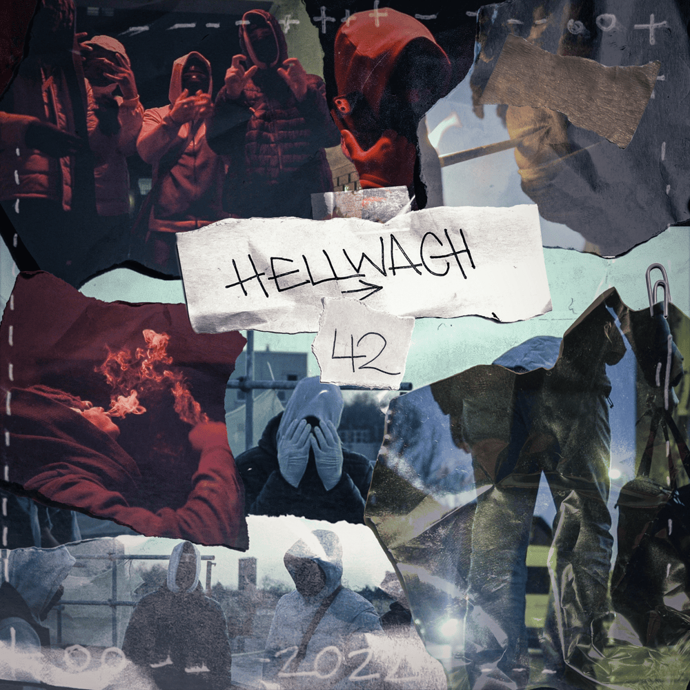 Album cover art for "Hellwach" by 42