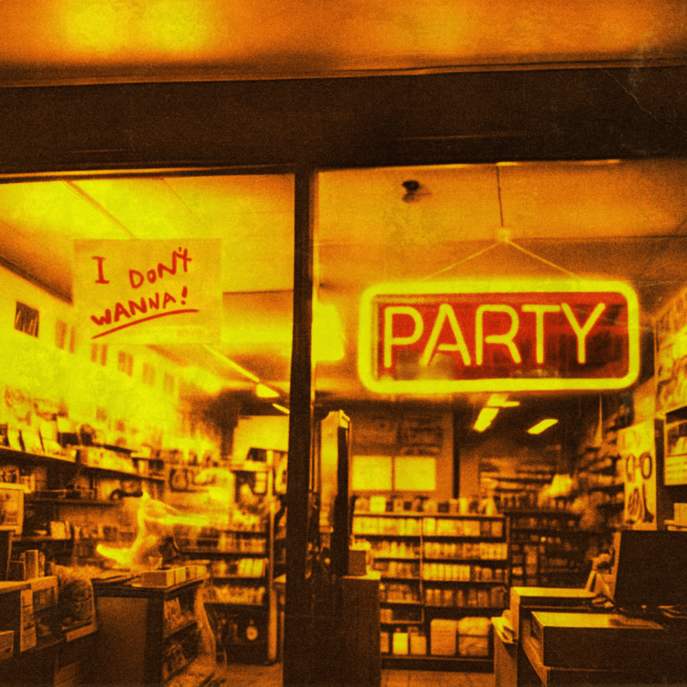 Album cover art for "I Don’t Wanna Party" by The Summer Set