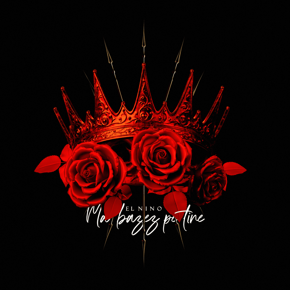 Album cover art for "MĂ BAZEZ PE TINE" by El Nino