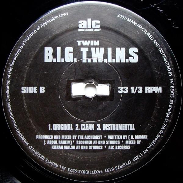 Album cover art for "B.I.G. T.W.I.N.S." by Slum Village