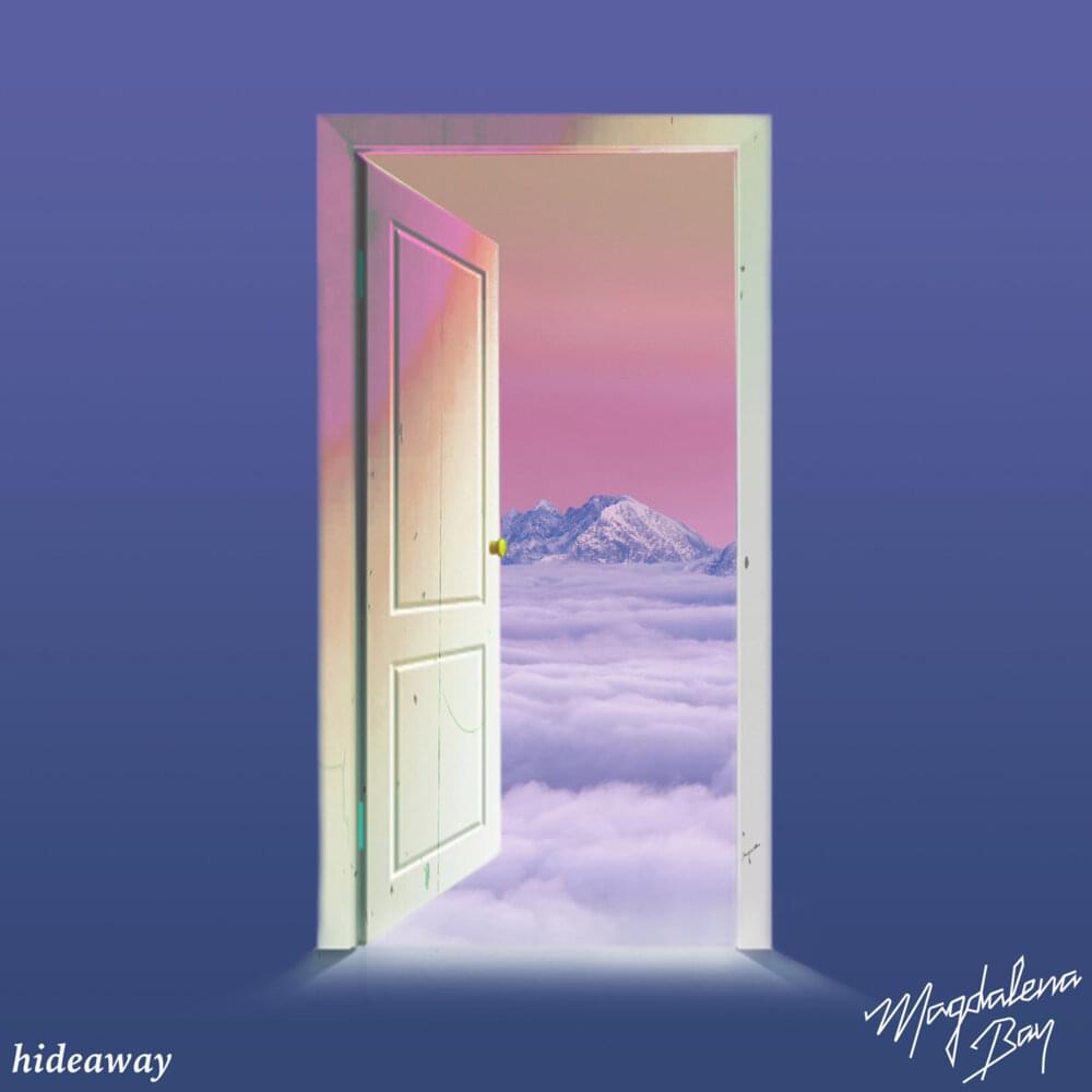 Album cover art for "Hideaway" by Magdalena Bay