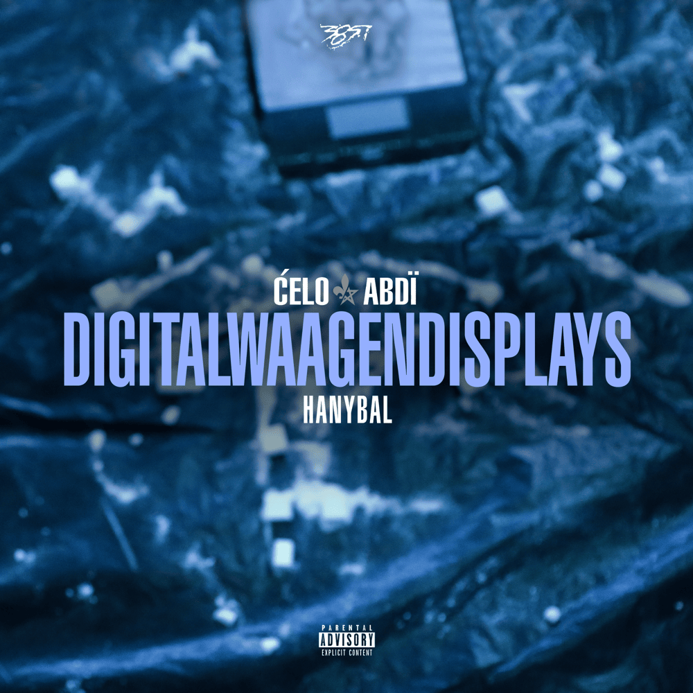 Album cover art for "Digitalwaagendisplays" by Celo & Abdi