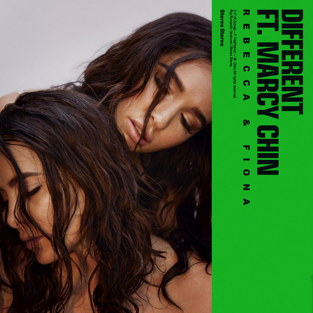 Album cover art for "Different" by Rebecca & Fiona & Marcy Chin