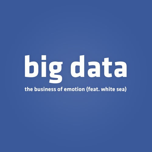 Album cover art for "The Business of Emotion" by Big Data & White Sea