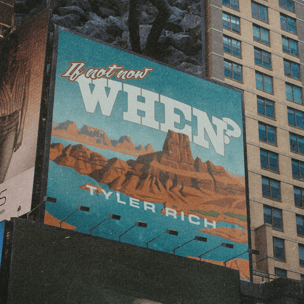 Album cover art for "When?" by Tyler Rich