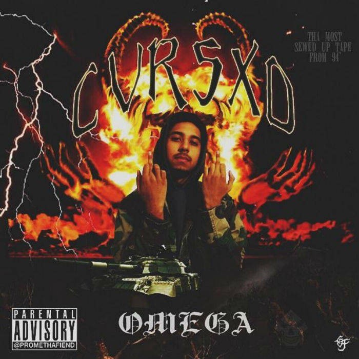Album cover art for "Red Dot" by CURSED