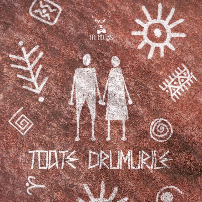 Album cover art for "Toate drumurile" by The Motans