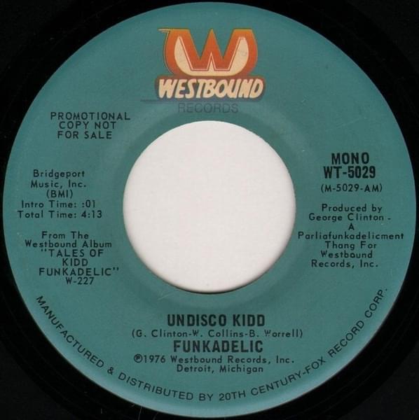 Album cover art for "Undisco Kidd [7" Version]" by Funkadelic