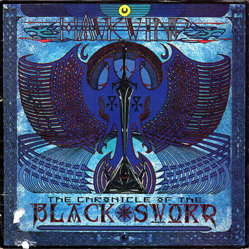 Album cover art for "Dragons & Fables" by Hawkwind