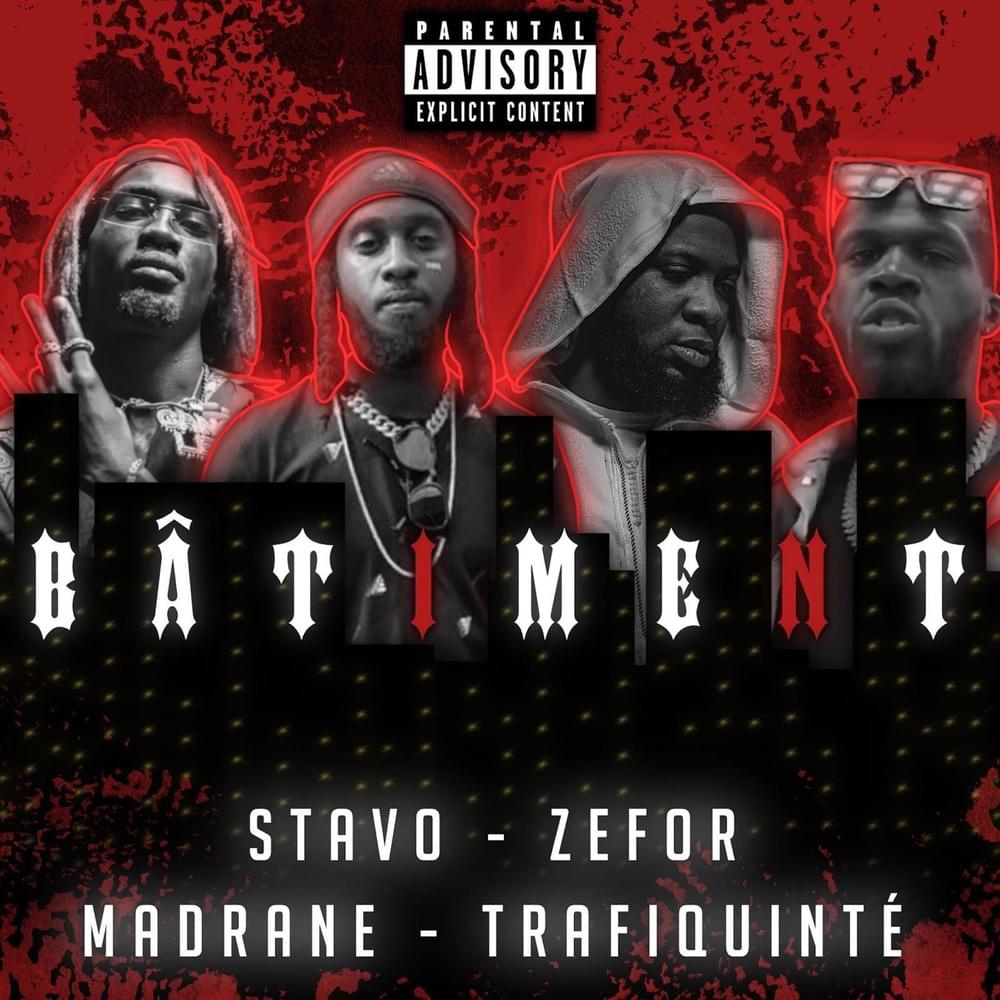 Album cover art for "B�timent" by Trafiquinté