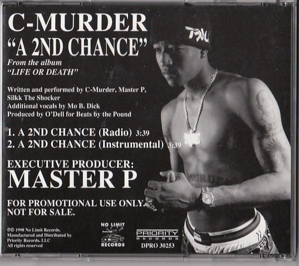 Album cover art for "A 2nd Chance" by C-Murder & Mo B. Dick & Silkk the Shocker & Master P