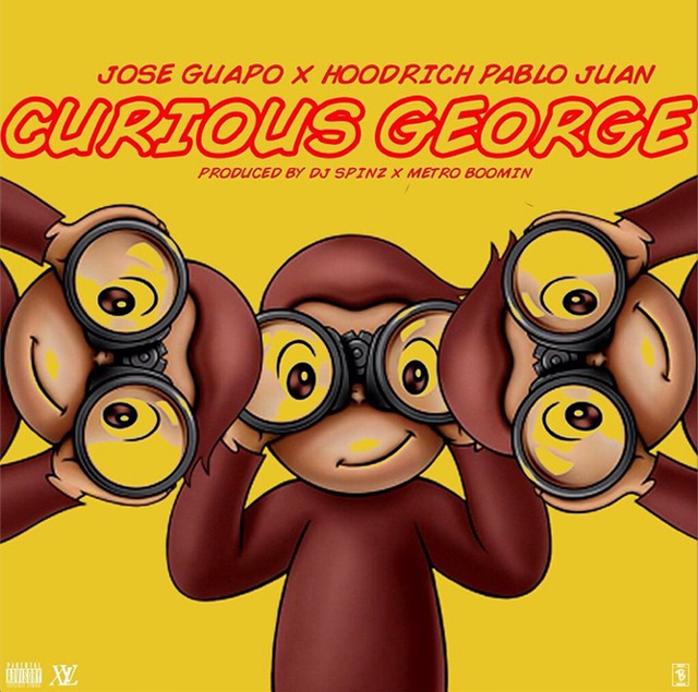 Album cover art for "Curious George" by Jose Guapo