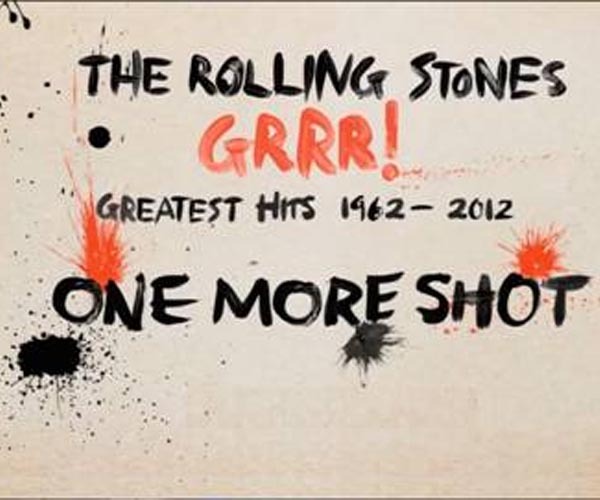 Album cover art for "One More Shot" by The Rolling Stones