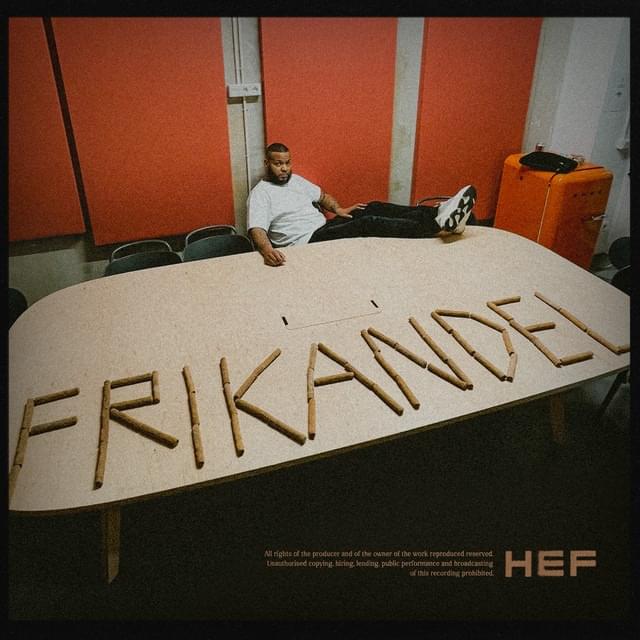 Album cover art for "Frikandel" by Hef