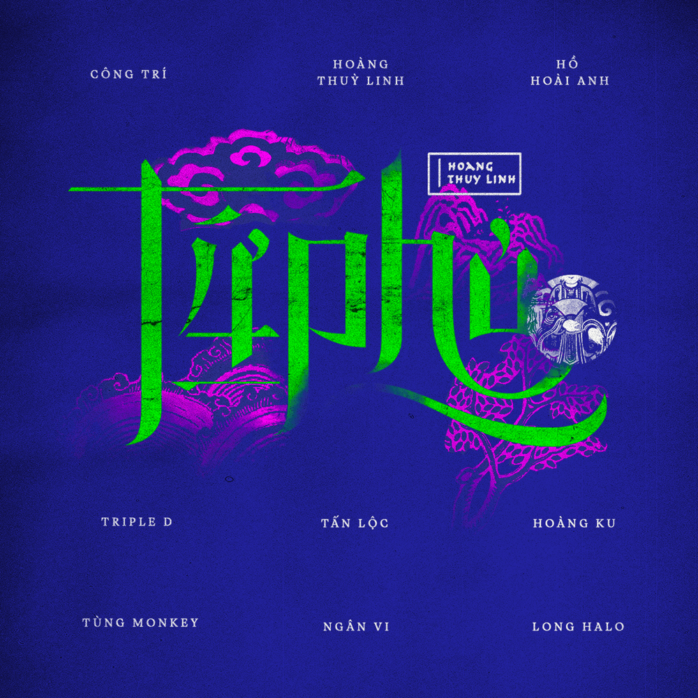 Album cover art for "Tứ Phủ" by Hoàng Thuỳ Linh