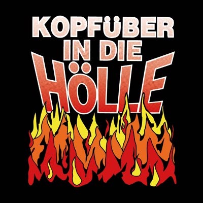 Album cover art for "Kopfüber In Die Hölle" by Die Ärzte