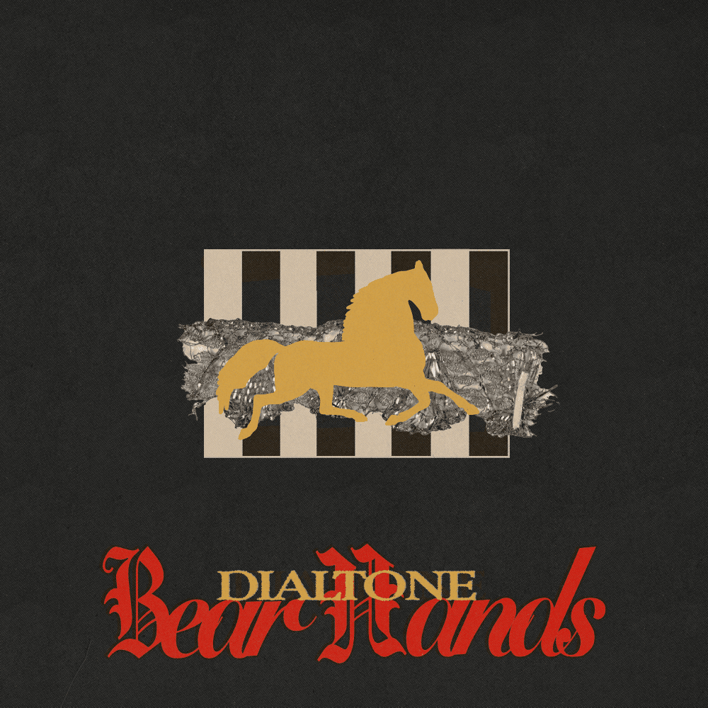 Album cover art for "Dialtone" by Bear Hands