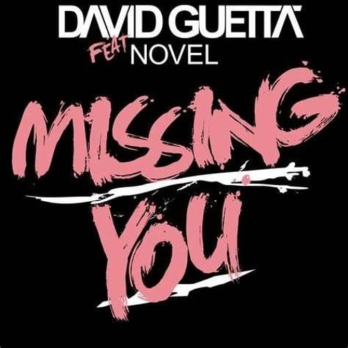 Album cover art for "Missing You (Extended)" by David Guetta & Novel