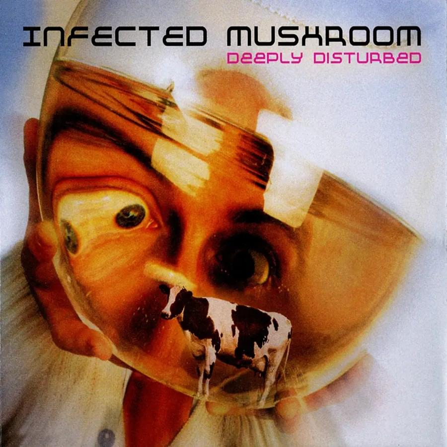Album cover art for "Deeply Disturbed" by Infected Mushroom & Berry Sakharof  - ברי סחרוף