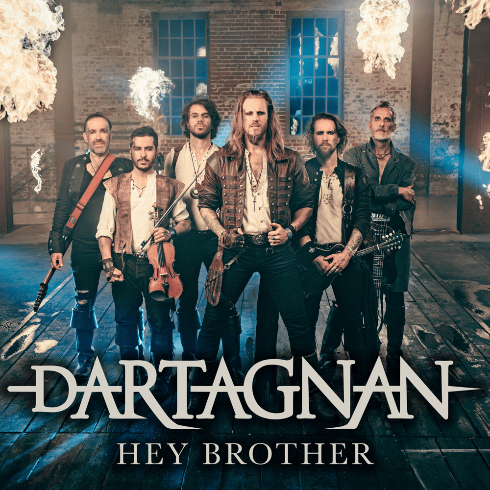Album cover art for "Hey Brother" by dArtagnan